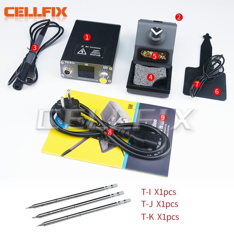 OSS T12-X PLUS Soldering Stati - đánh giá và giá Electronics Repair Plus