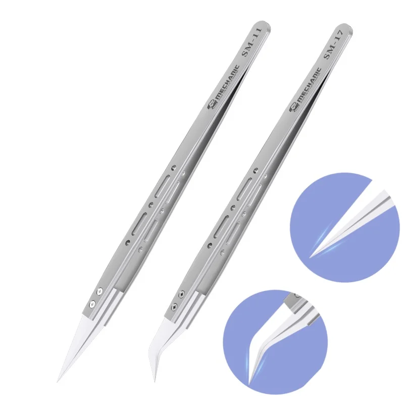Mechanic S-grade Ceramic Tweez - đánh giá và giá Electronic Repair Tutorial