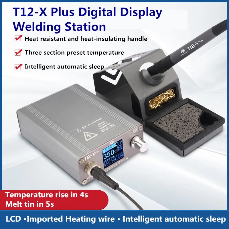 OSS T12-X Plus Soldering Stati - đánh giá và giá Electronics Repair Plus