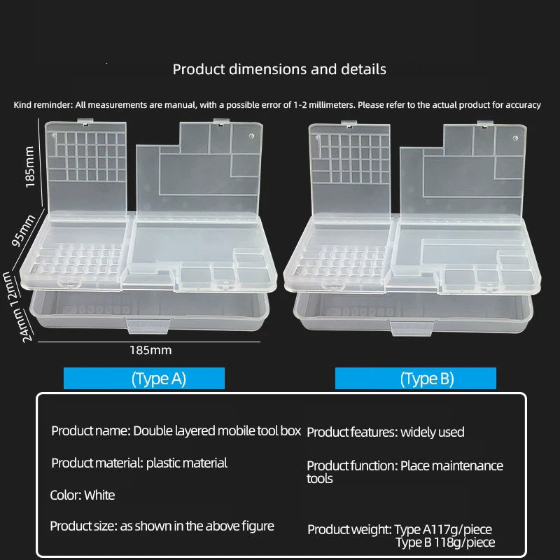 Double-layer Electronic Transp - đánh giá và giá Electronic Repair Tutorial