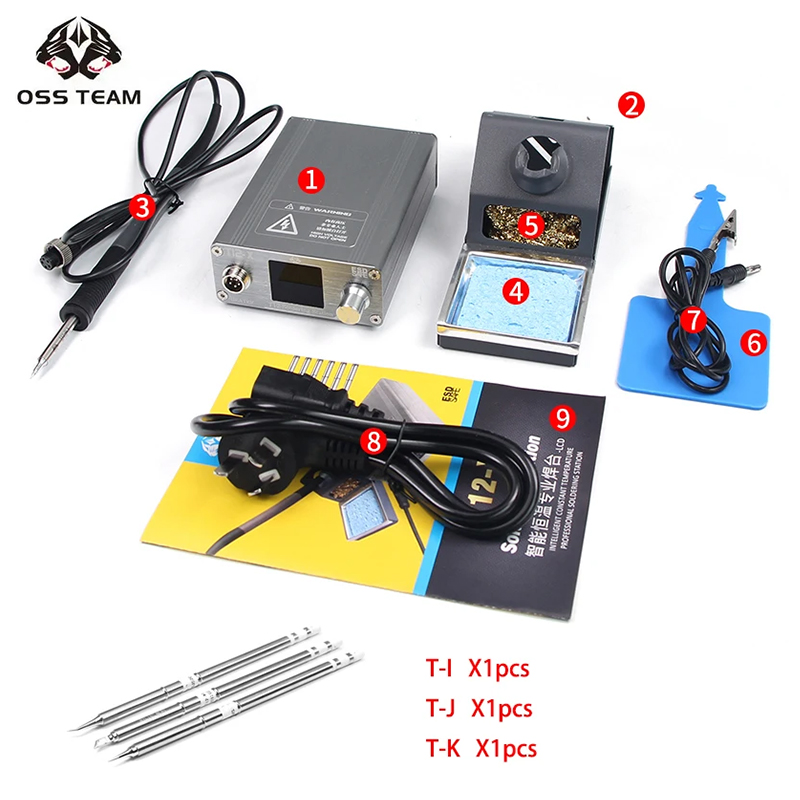 OSS T12-X PLUS Soldering Stati - đánh giá và giá Electronics Repair Plus