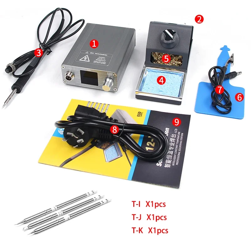 OSS T12-X PLUS Soldering Stati - đánh giá và giá Electronics Repair Plus