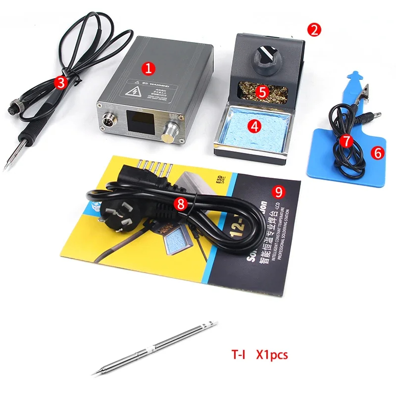 OSS T12-X PLUS Soldering Stati - đánh giá và giá Electronics Repair Plus
