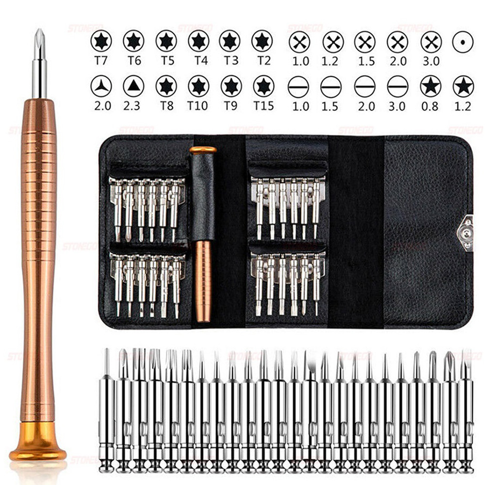 25 in 1 Precision Screwdriver  - đánh giá và giá Electronic Repair Tutorial
