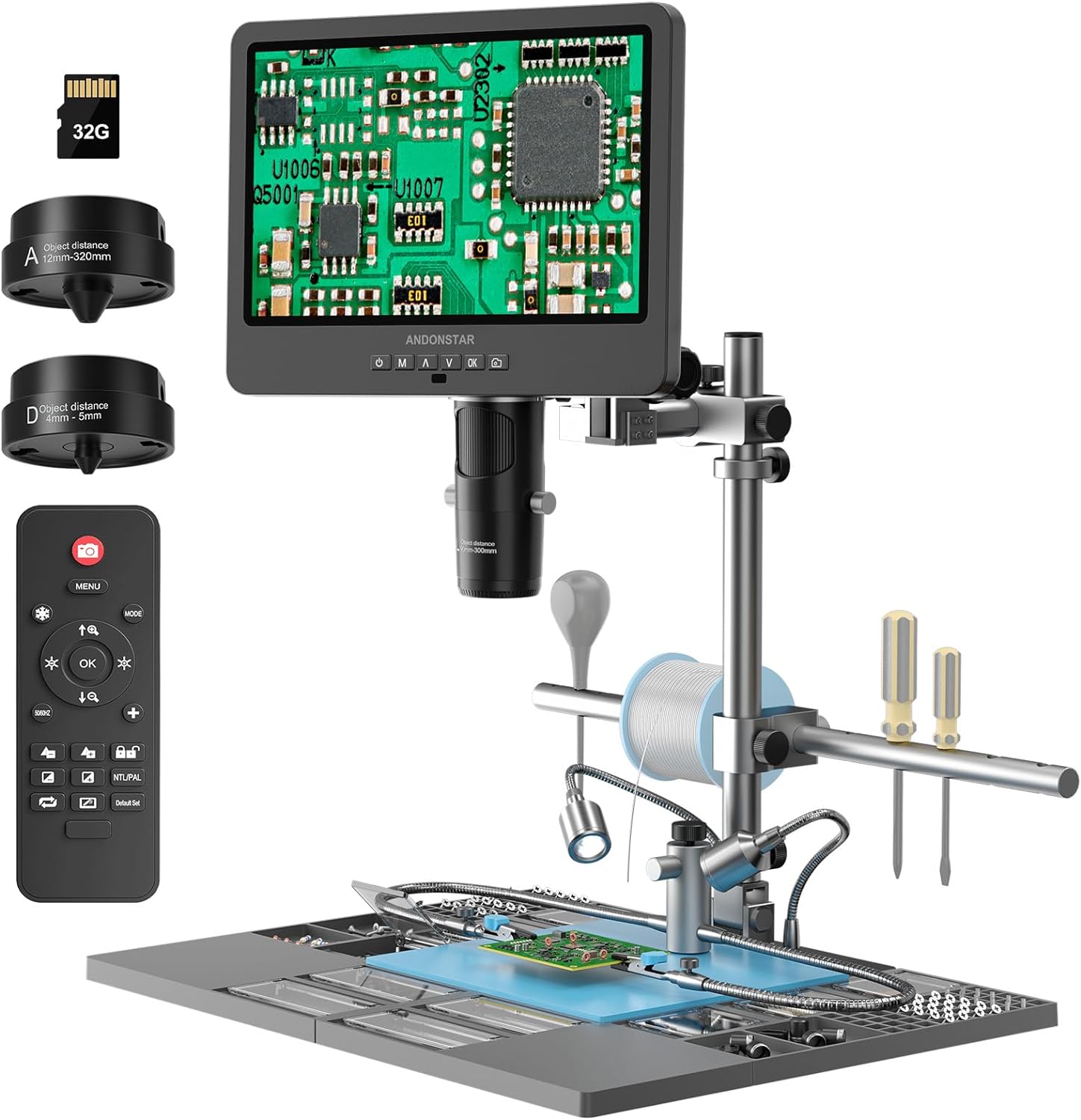 Andonstar AD249SM Plus 10.1''  - đánh giá và giá Electronics Repair Plus