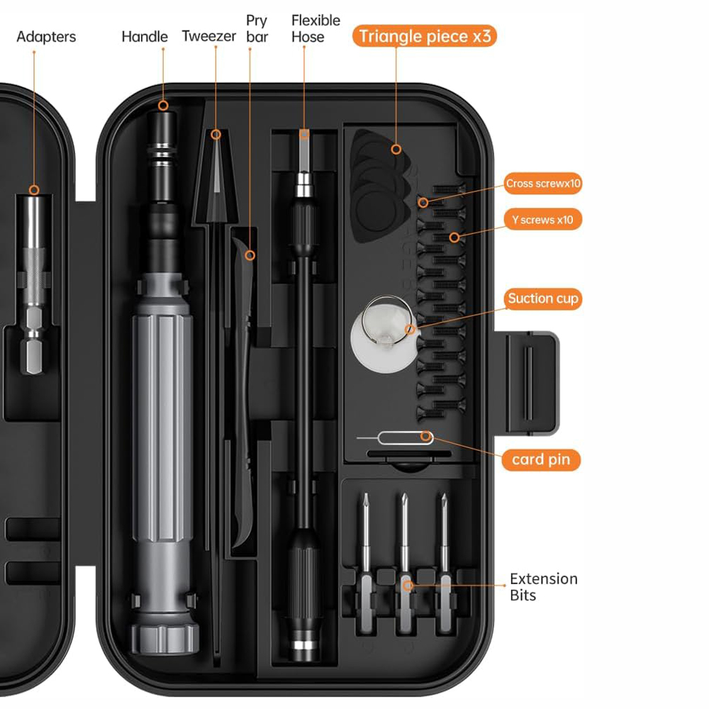 150 in 1 Precision Screwdriver - đánh giá và giá Electronic Repair Tutorial