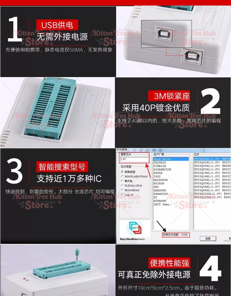 TL866II plus T48 Universal Chi - đánh giá và giá Electronics Repair Plus